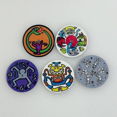 28.5mm Watch Dial Cartoon Watch Face with Logo for NH35 NH36 Movement #iw