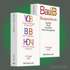 Baugesetzbuch (BauGB) 57. Auflage + VOB / HOA...