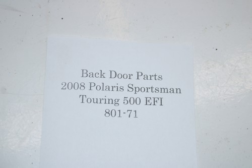 2008 Polaris Sportsman Touring 500 Efi 4x4 Battery Tray Box Heat Shield - Foto 5 di 5