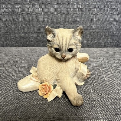 Katze Kätzchen auf Ballettschuhen Figur Ornament Country Künstler Magic of Dance 02224
