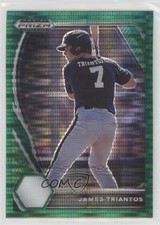 2021 Panini Prizm Draft Picks Green Pulsar Prizm James Triantos #PDP56 0v7