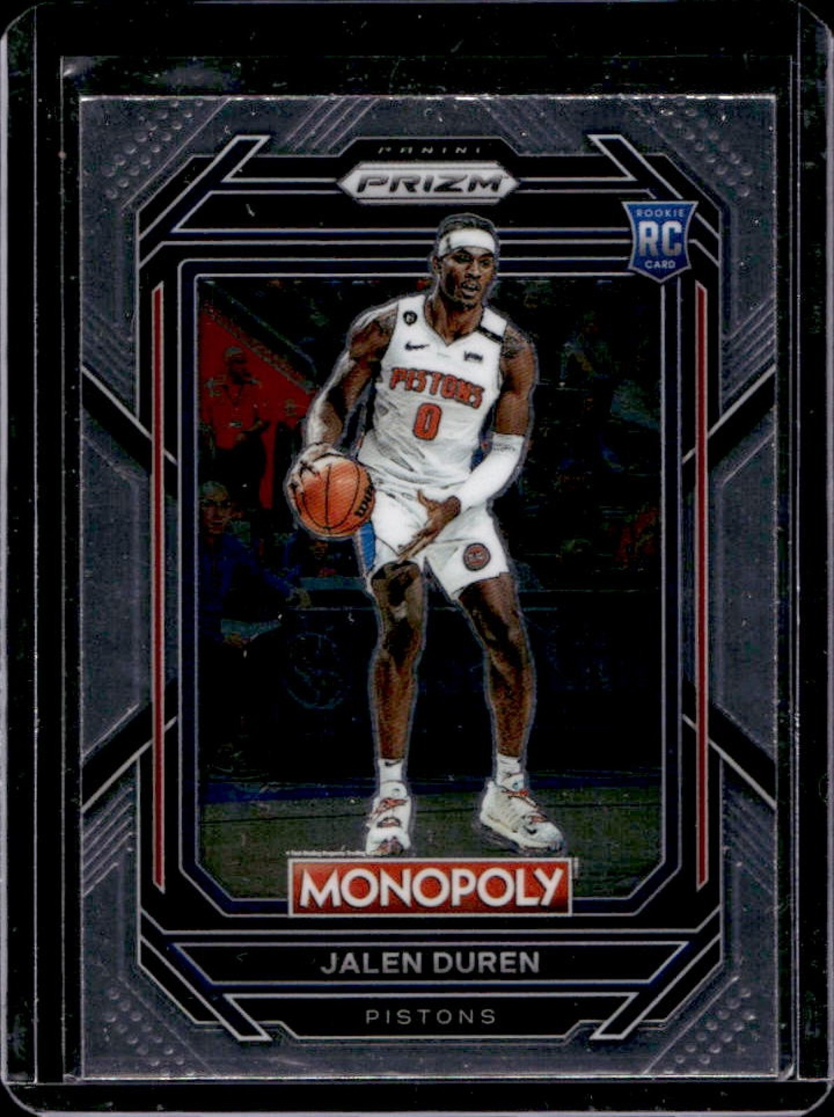 2022-23 Panini Prizm Monopoly Jalen Duren RC Rookie #27 Pistons