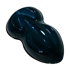 Candy Flake Sky Blue over Black Base Complete Gallon Kit