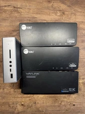 SIIG, Wavlink, Caldigit USB-C 4K Docks Bundle
