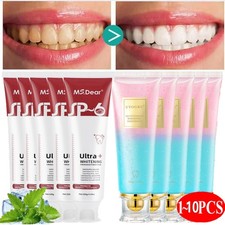 1-10 Pack Niacinamide Whitening Toothpaste Nicotinamide Dazzle White Toothpaste