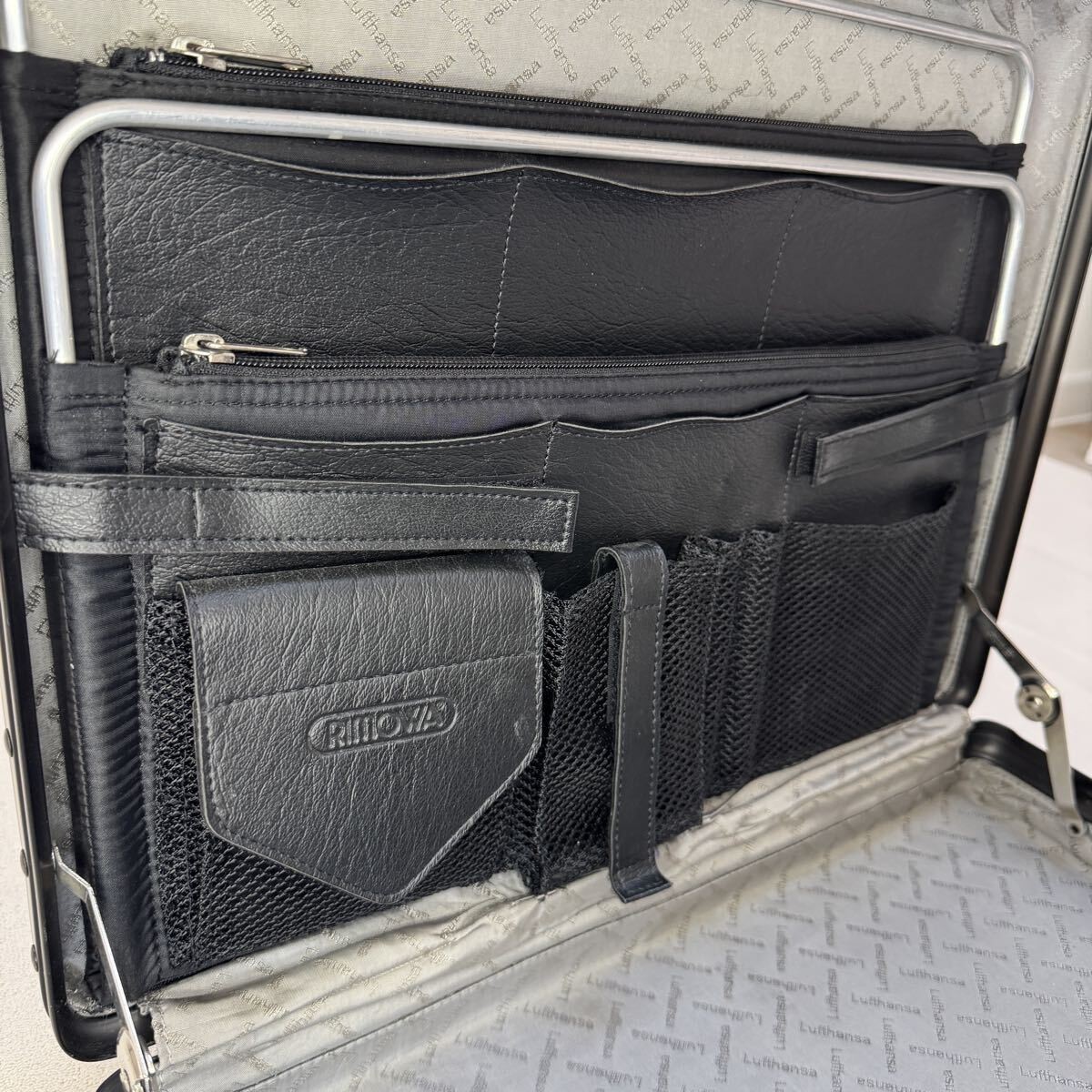 Rimowa Lufthansa Black Slim Attache Case Briefcase | eBay
