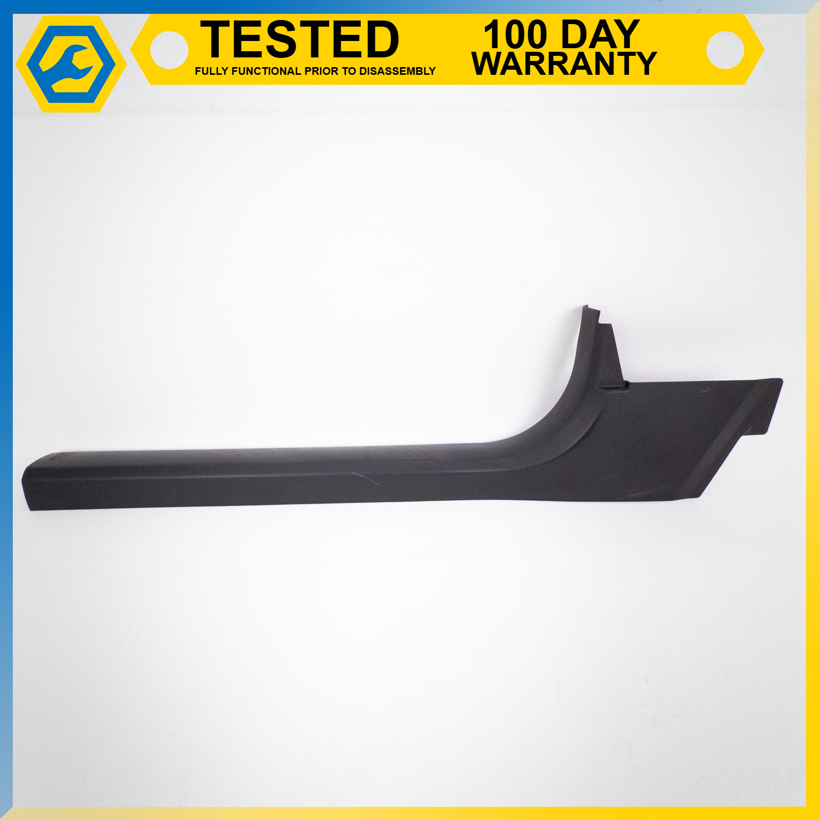 05-13 CHEVROLET CORVETTE C6 FRONT RIGHT SIDE INNER DOOR SILL TRIM PLATE COVER OE