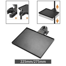 Mic Stand Utility Shelf Tray with Clamp Phone Holder Versatile Quick