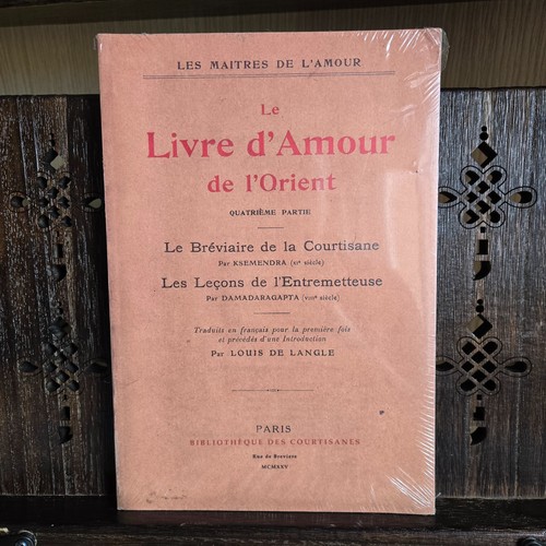 Le Livre d’Amour de l’Orient (Les Maîtres de l’Amour, Reprint, Semikolon) - Picture 1 of 6