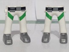 PLAYMOBIL X2 JAMBES BLANCHES ASTRONAUTE FUTUR PLANET AGENTS