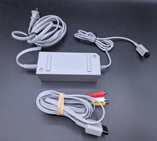 OEM Genuine Original Nintendo Wii System Console Power Cord  AV Cables TESTED