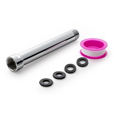 Shower Head Extension Arm, Shower Arm Extension Shower Head Extender Made of ...