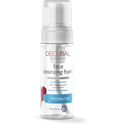 Decubal Hydrating Face Cleansing Foam 150ml Duftfrei Vegan Empfindliche Haut
