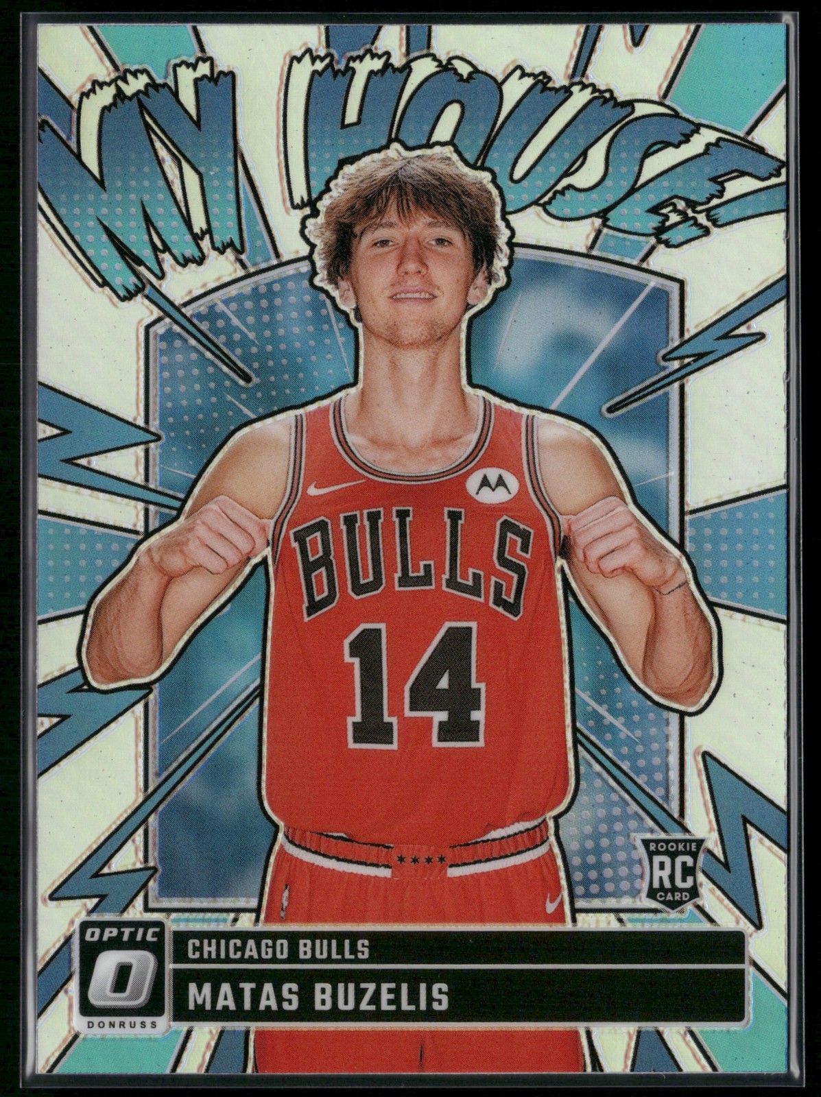 2024-25 Donruss Optic #15 Matas Buzelis My House Holo