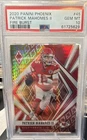 2020 Panini Phoenix - Patrick Mahomes II #45 Fire Burst
