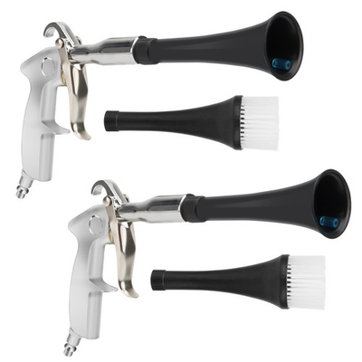 #ad 2 pack Car Cleaning Gun Detailing Interior Dryer Air Blow Gun High Pressure 1 4quot; $30.23