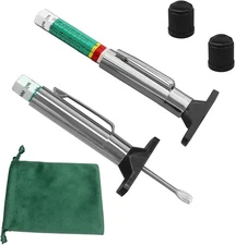 2PCS Car Tire Tread Depth Gauge Kit, Thread Meter Tool Color... 