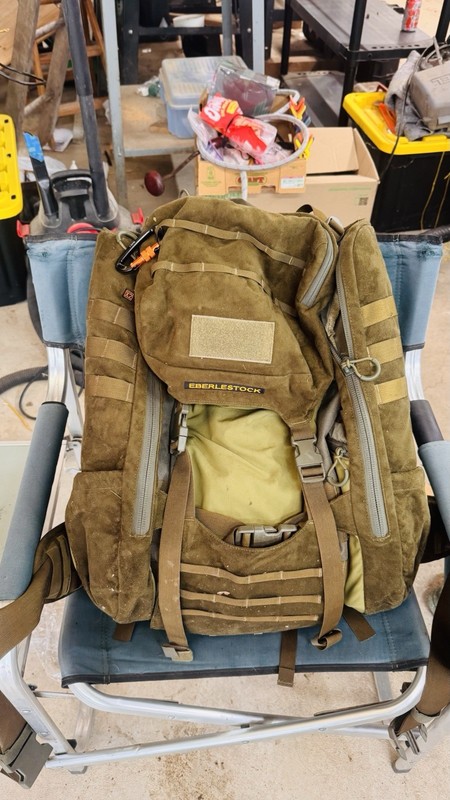 Eberlestock X2 40L Hunting Backpack Green Microsuede MOLLE 6-Pocket.