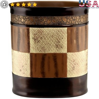 Compact Bathroom Trash Can Multi-Purpose Wastebasket Home Office Bedroom New