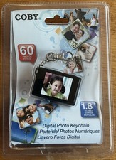 Coby DIGITAL PHOTO KEYCHAIN DP-180 60 PHOTOS 1.8  LCD DISPLAY BRAND NEW SEALED