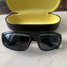 Pan Oceanic kids Black Wrap Sunglasses Batman Graphics Plastic Lenses w/ Case