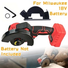Brushless 4 Inch Angle Grinder Compact Disc Cutter  for Milwaukee 18V Battery UK
