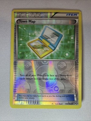 Pokmon TCG Town Map Reverse Holo Card 150/162 Breakthrough | eBay Pokmon TCG Town Map Reverse Holo Card 150/162 Breakthrough | eBay