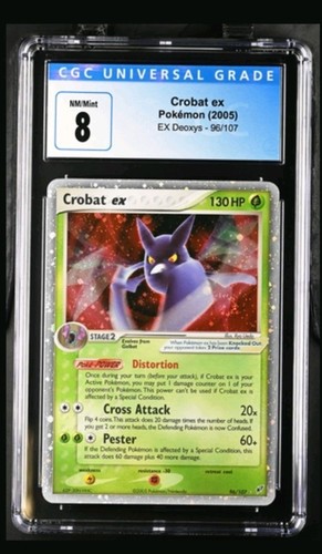 Crobat ex graded CGC 8 for sale on eBay