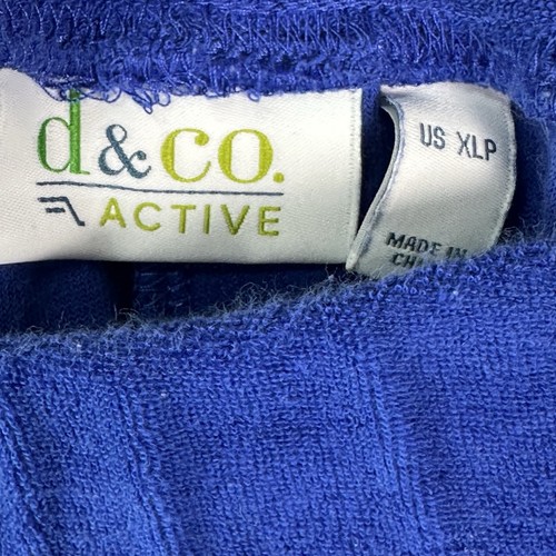 "Pantalones cortos D&C Active HSN TELA DE FELPA BOLSILLO XL 12"" Entrepierna Elástica Azul" - Imagen 5 de 7