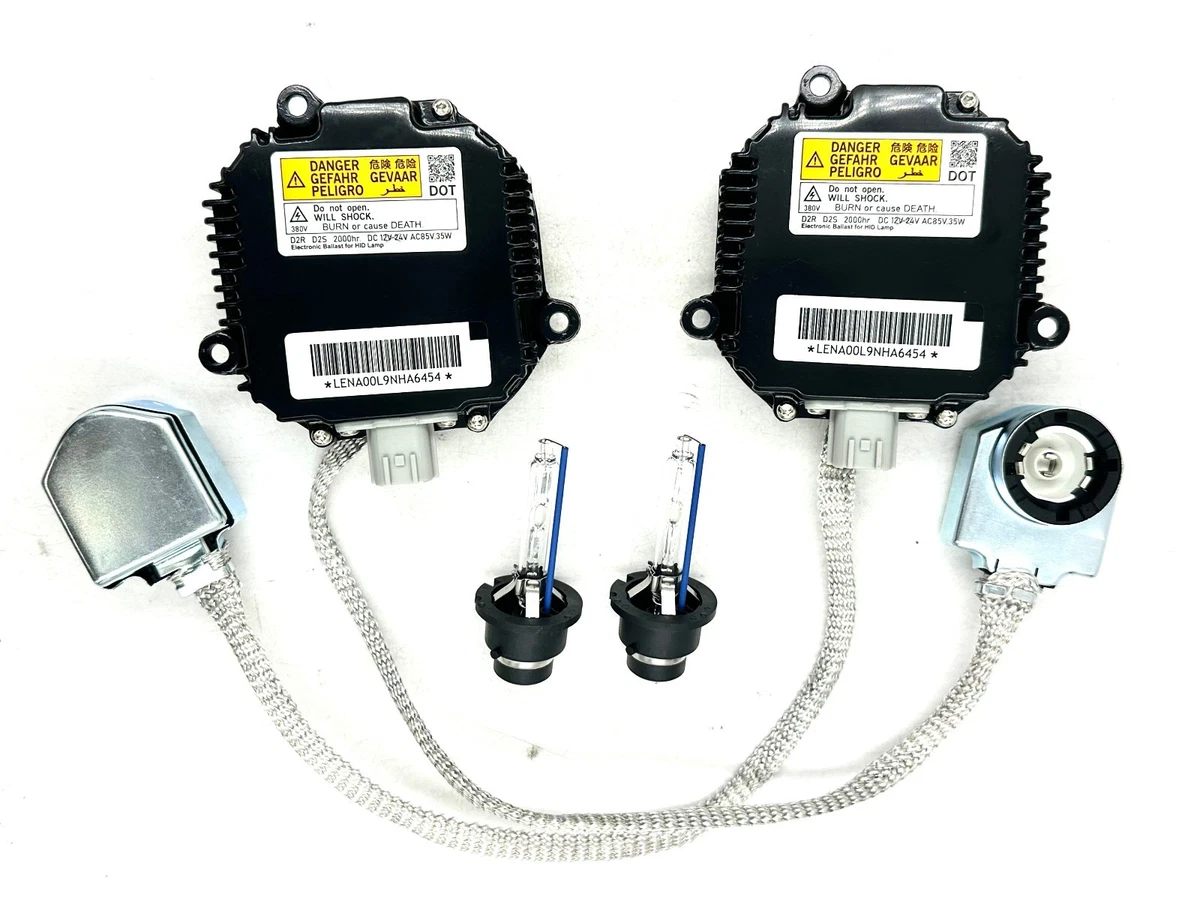 2x OEM Mazda 6 Xenon HID Headlight Ballast & Igniter W/ Power Wire – 2011-2013