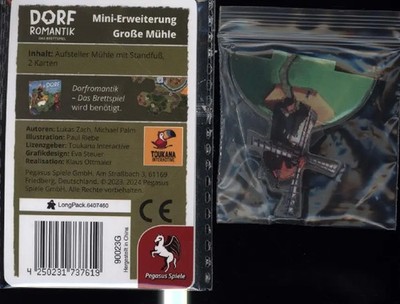 Dorfromantik Das Brettspiel: Große Mühle (Mini-Erweiterung) | Michael Palm