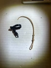 Vtg GI Joe Croc Master WHIP + Collar original 1987 Cobra tan weapon accessory