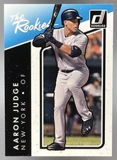 2017 Panini Donruss Aaron Judge The Rookies Rc Yankees Tr-8 Nm A