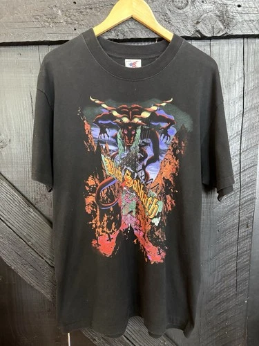 Black Sabbath Pantera Reunion Tour Shirt Ozzy Tee Rare 1990s vintage concert t-shirt, vintage, size XL, single stitch, B+ condition