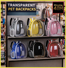 Transparent Pet Cat Carrier Bag Outdoor Travel Backpack for Cats Small Dogs