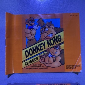 Donkey Kong Classics for Nintendo Entertainment System *NES* Authentic - Tested