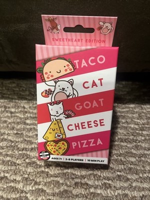Taco Cat Goat Cheese Pizza Sweetheart Edition New