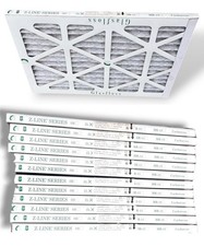 Glasfloss 12 Pack 14x18x1 Air Filters MERV 10 ZLPSP14181 HVAC Furnace AC