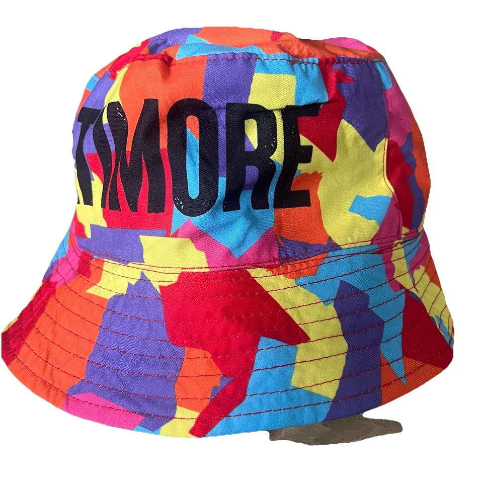 Gorra de cubo Coors Light reversible Baltimore colorida y negra Foto 3 de 4