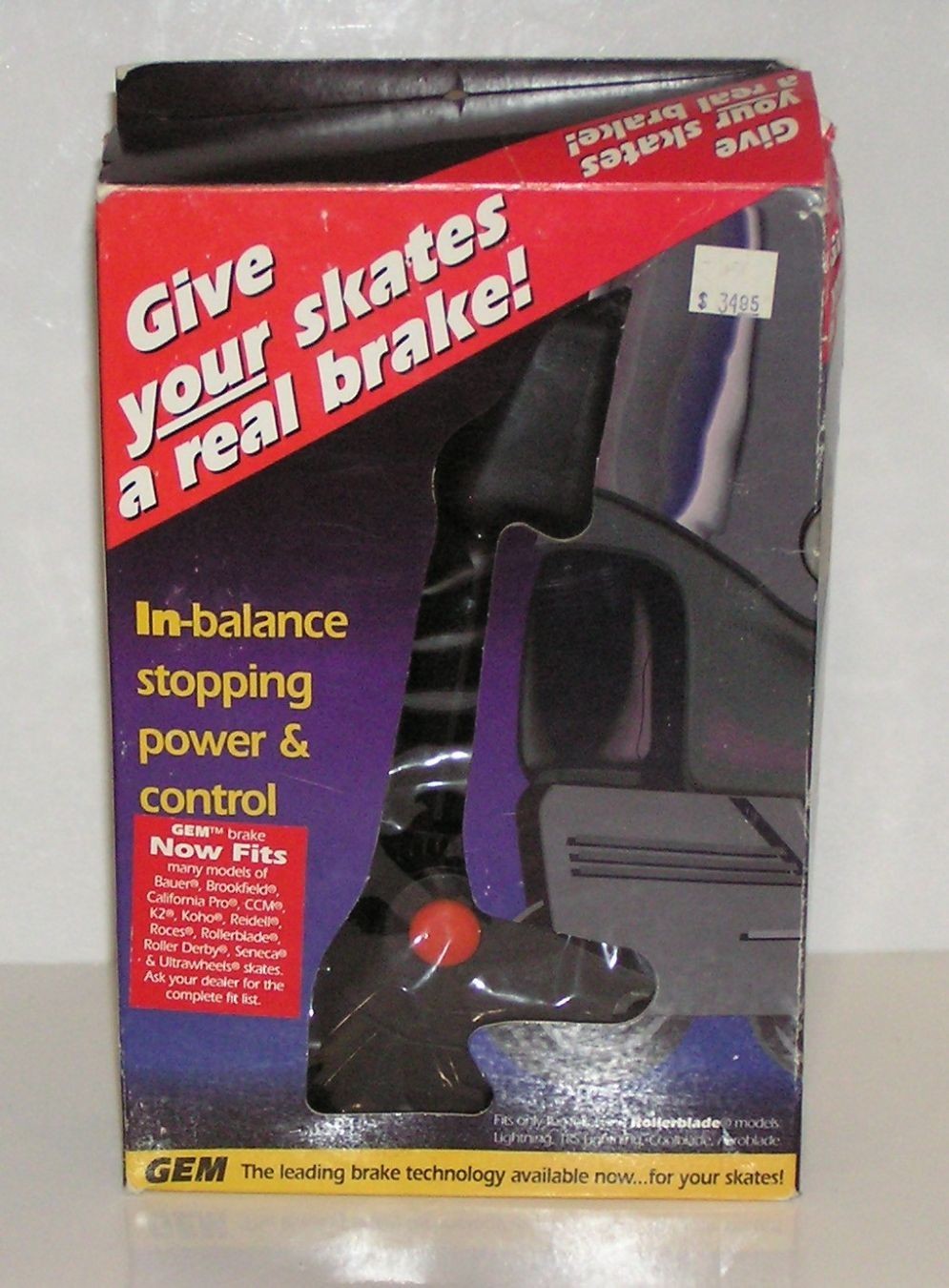 Out of Line Sport Gem Rollerblade Brake Aeroblade Lightning 