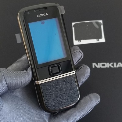 NEW Nokia 8800 Sapphire Arte Black Replacement Parts Full Housing