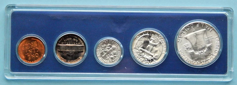 1955 US Mint 5-Coin Special Mint Set Packaged by U.S. Mint - Image 2 of 4