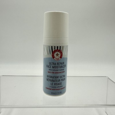 First Aid Beauty FAB Ultra Repair Face Moisturizer 1.7 oz Sensitive Skin Safe