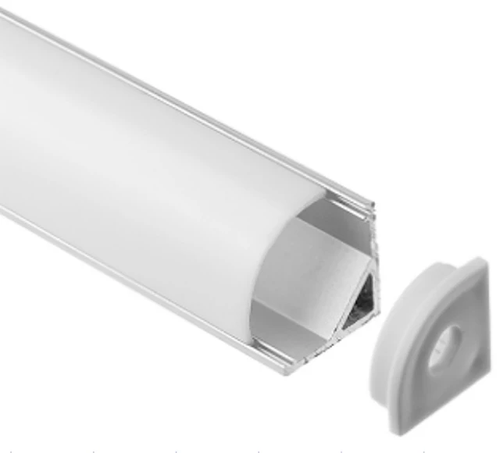 6-30meter Aluminium Cover Line Holder Led Light Channel Strip lights Bar Profile - Picture 4 of 17