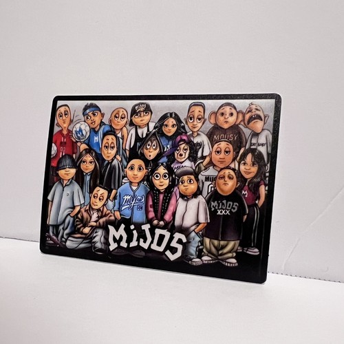 Mijos Chicano Art Sticker Lowrider Cartoon Style Vinyl Sticker Vintage Homies - Picture 3 of 3