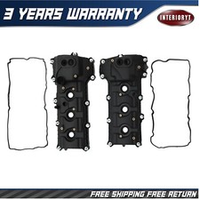 2 Valve Covers Lh Rh For Ford Mustang F-150 Transit Edge 3.5l 3.7l Br3z-6582-r