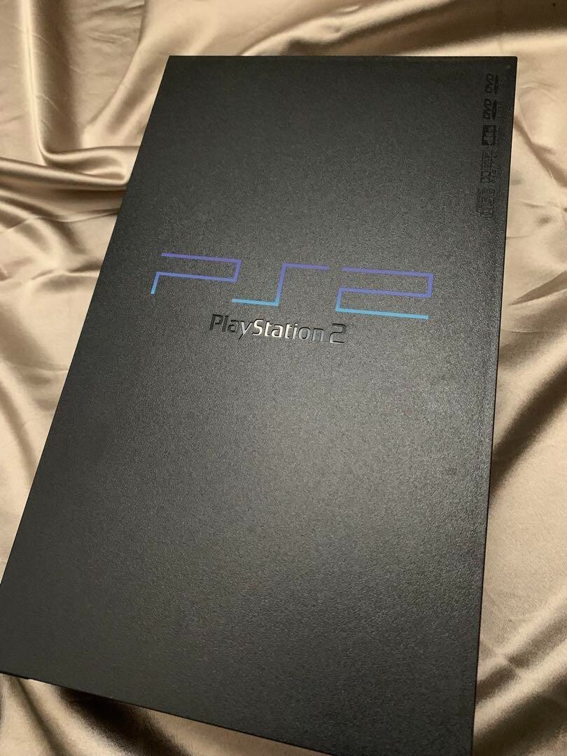 SONY Playstation PS2 SCPH-30000 Black Console with Original