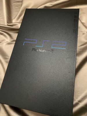 SONY Playstation PS2 SCPH-30000 Black Console with Original