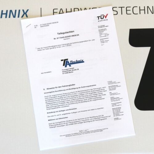 TA TECHNIX Tieferlegungsfedern 50/40mm für Volvo 240 260 242 244 264 74-93 - Bild 6 von 8