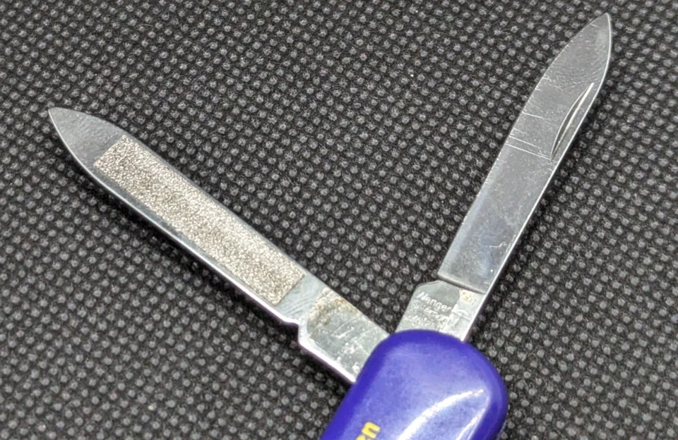 Vintage Wenger Delemont Swiss Army Folding Knife ALPINA Promo Multitul Mini - Image 3 of 4